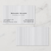 モダンプロフェッショナルエレガント白木 名刺 (正面/裏面)