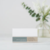 モダンプロフェッショナルカエレガントラー調和ルクセ 名刺 (スタンド正面)