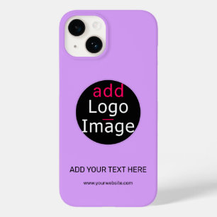 モダンプロフェッショナルカスタマイズ可能なビジネス薄紫 Case-Mate iPhone 14ケース