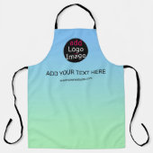 モダンプロフェッショナルカスタムビジネスシック勾配 エプロン (正面)