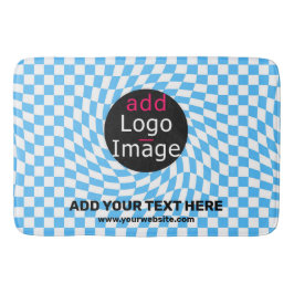 モダンプロフェッショナルカスタムビジ市松模様にャーブ バスマット