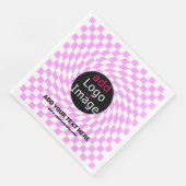 モダンプロフェッショナルカスタムブランド市松模様にピンク (コーナー)