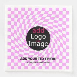 モダンプロフェッショナルカスタムブランド市松模様にピンク