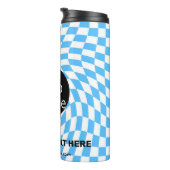 モダンプロフェッショナルカスタムブラン市松模様にド淡い色のル タンブラー (回転右)