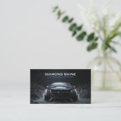 モダンプロフェッショナルカー洗車・コーティング 名刺 (スタンド正面)