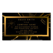 モダンプロフェッショナルガラス修理 マグネット名刺 (正面)