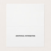 モダンプロフェッショナルクラシックグリーンブラックスタイリッシュ 名刺 (内部フラット)