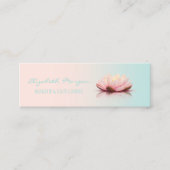 モダンプロフェッショナルグラデーションロータス スキニー名刺 (正面)