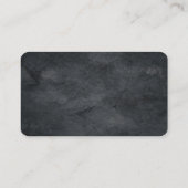 モダンプロフェッショナルグレーレッドスタイリッシュトレンディー 名刺 (裏面)