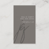 モダンプロフェッショナルサロンスパ 名刺 (裏面)