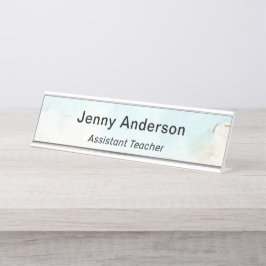 モダンプロフェッショナルシンプルの役職 デスクネームプレート