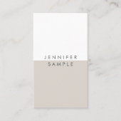 モダンプロフェッショナルシンプルテンプレートエレガント 名刺 (正面)