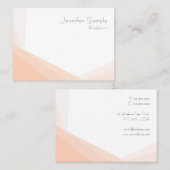 モダンプロフェッショナルシンプルテンプレートミニマル 名刺 (正面/裏面)