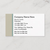 モダンプロフェッショナルシンプル名刺 名刺 (正面)