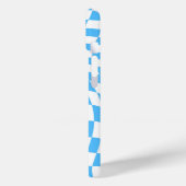 モダンプロフェッショナルシ市松模様にッ淡い色のルブルーカスタム Case-Mate iPhoneケース (裏面 / 左)