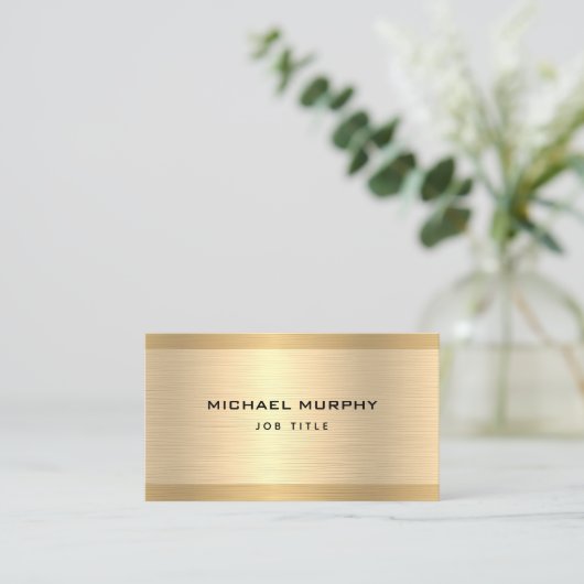 モダンプロフェッショナルスシンプルクリプトのミニマル 名刺 (スタンド正面)