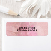 モダンプロフェッショナルスタイリッシュトレンディーピンクローズ ラベル (インサイチュ)