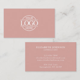 モダンプロフェッショナルダスティバラ会社のロゴ 名刺