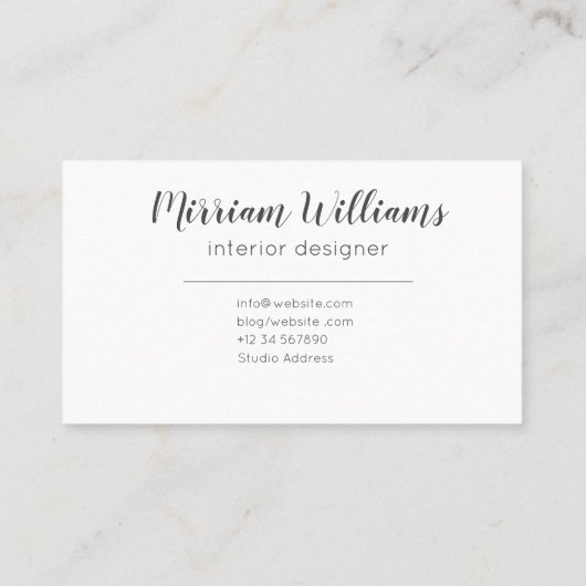 モダンプロフェッショナルティール（緑がかった色）水色 名刺 (裏面)