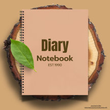 モダンプロフェッショナルデザインかわいいピンクの日記シック