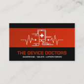 モダンプロフェッショナルデバイスの修復 名刺 (正面)