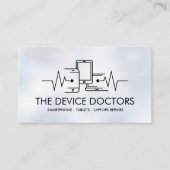 モダンプロフェッショナルデバイスの修復 名刺 (正面)
