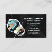 モダンプロフェッショナルバブル像 名刺 (裏面)