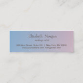 モダンプロフェッショナルバラ金ゴールドハートグラデーション ロイヤリティカード