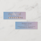 モダンプロフェッショナルバラ金ゴールドハートグラデーション ロイヤリティカード