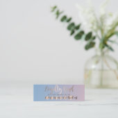 モダンプロフェッショナルバラ金ゴールドハートグラデーション ロイヤリティカード