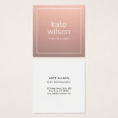 モダンプロフェッショナルバラ金ゴールド (正面&裏面)