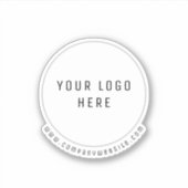 モダンプロフェッショナルパーソナライズされたシール シール (正面)