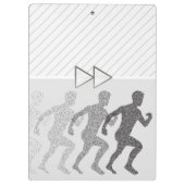 モダンプロフェッショナルパーソナルトレーナー クリップボード (裏面)