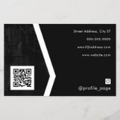 モダンプロフェッショナルフィットネスポートレート  チラシ (裏面)