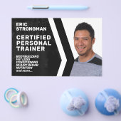 モダンプロフェッショナルフィットネスポートレート  チラシ (シングル)