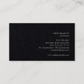 モダンプロフェッショナルブシンプルラック 名刺 (裏面)