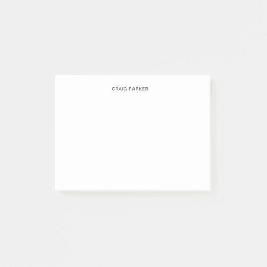 モダンプロフェッショナルプレーンシンプルミニマル ポストイット (正面)