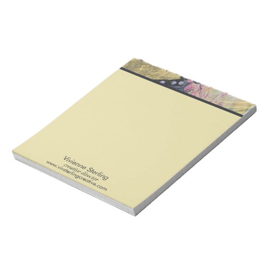 モダンプロフェッショナルミニマエレガントリスト混合媒体 ノートパッド (回転)