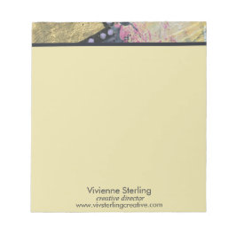 モダンプロフェッショナルミニマエレガントリスト混合媒体 ノートパッド