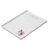 モダンプロフェッショナルミニマシンプルリストマグノリアス ノートブック (左側)