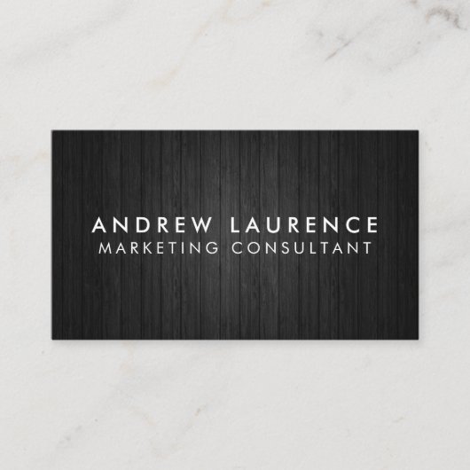 モダンプロフェッショナルミニマリストExecutive Generic B 名刺 (正面)