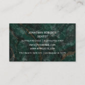 モダンプロフェッショナルミニマリストExecutive Generic B 名刺 (裏面)