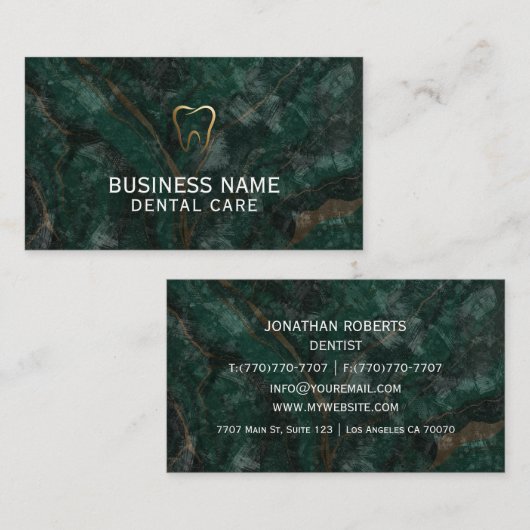 モダンプロフェッショナルミニマリストExecutive Generic B 名刺 (正面/裏面)