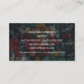 モダンプロフェッショナルミニマリストExecutive Generic B 名刺 (裏面)