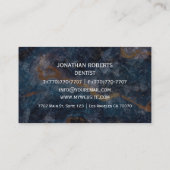 モダンプロフェッショナルミニマリストExecutive Generic B 名刺 (裏面)