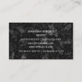 モダンプロフェッショナルミニマリストExecutive Generic B 名刺 (裏面)