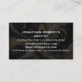 モダンプロフェッショナルミニマリストExecutive Generic B 名刺 (裏面)