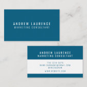 モダンプロフェッショナルミニマリストExecutive Generic B 名刺 (正面/裏面)