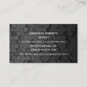 モダンプロフェッショナルミニマリストExecutive Generic B 名刺 (裏面)