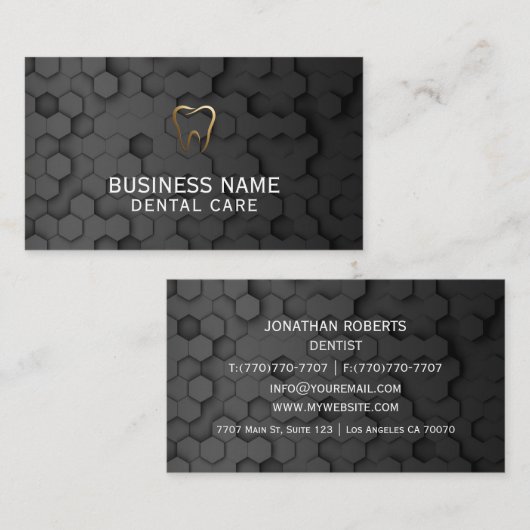 モダンプロフェッショナルミニマリストExecutive Generic B 名刺 (正面/裏面)